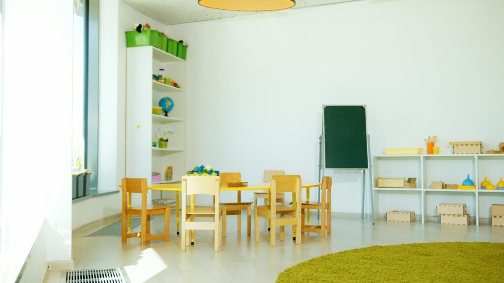 Humble Crew Kids Wood Table and Chairs