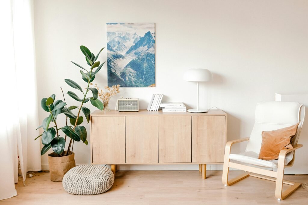 Modular storage cabinet with customizable stackable cubes for home organization and space-saving solutions