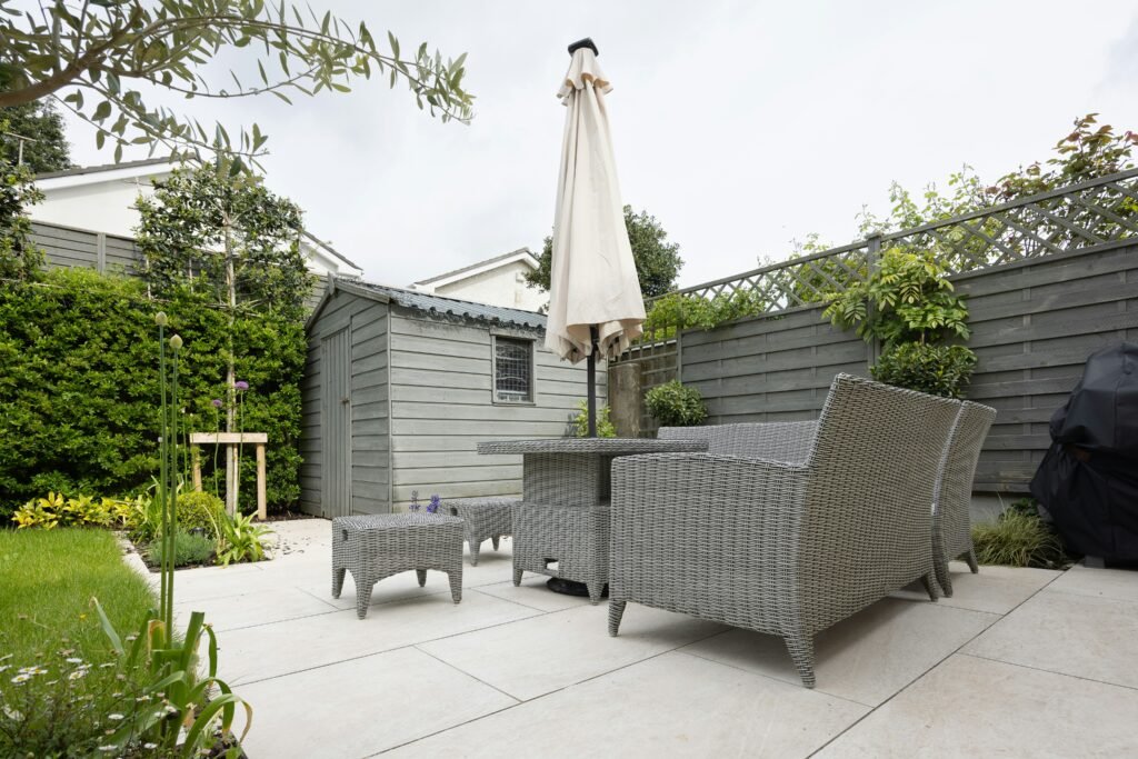 Smart outdoor patio furniture