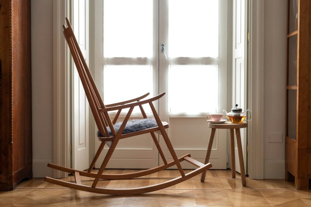 Oversized porch rocking chair