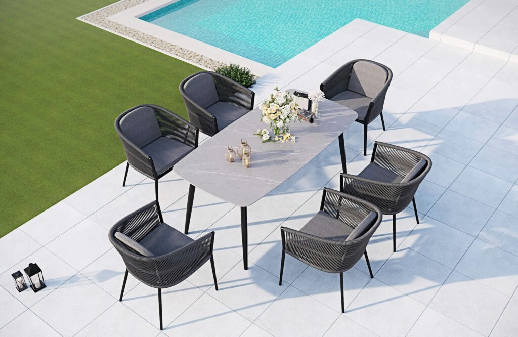 Patio Furniture Conversation Set