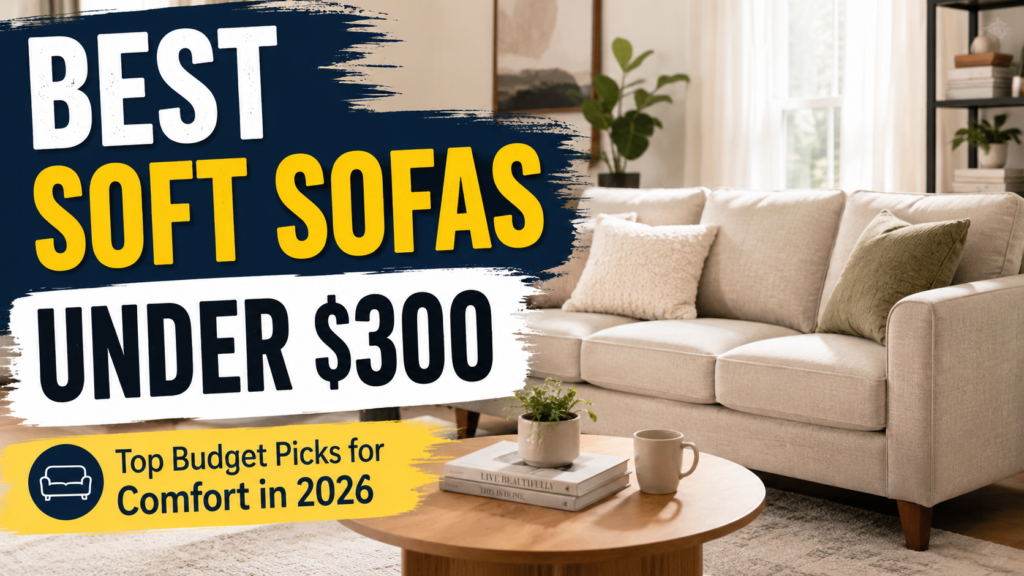 Affordable budget sofas for 2026 featuring comfortable and stylish couches for apartments and small living rooms