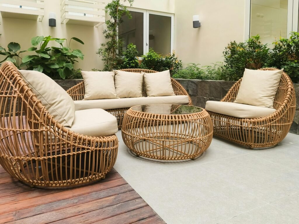 FDW 4-Piece Patio Furniture Set