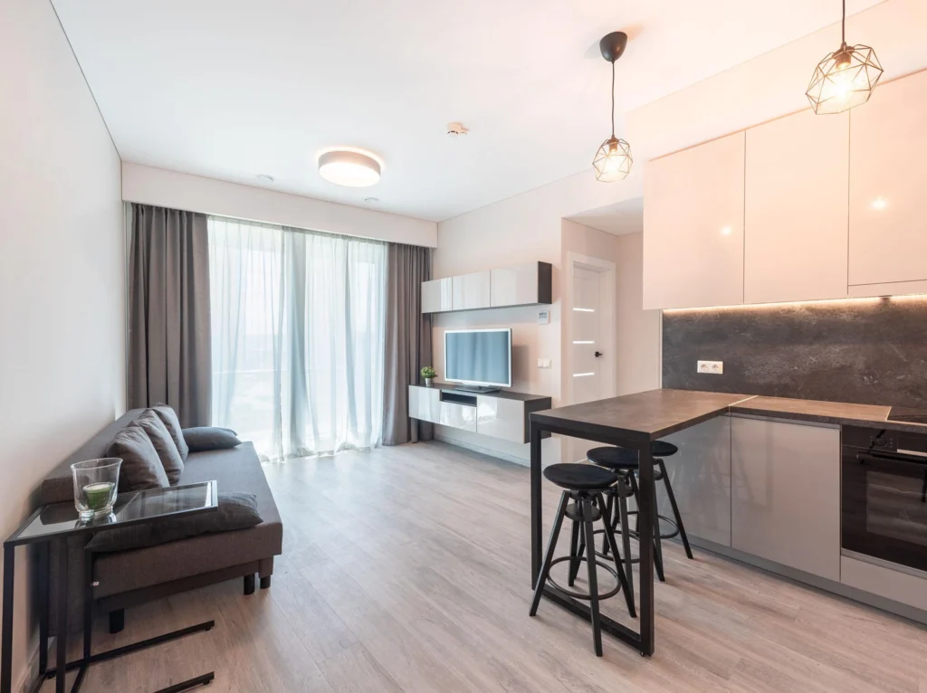 minimalist furniture trends 2026 USA modern simple living room