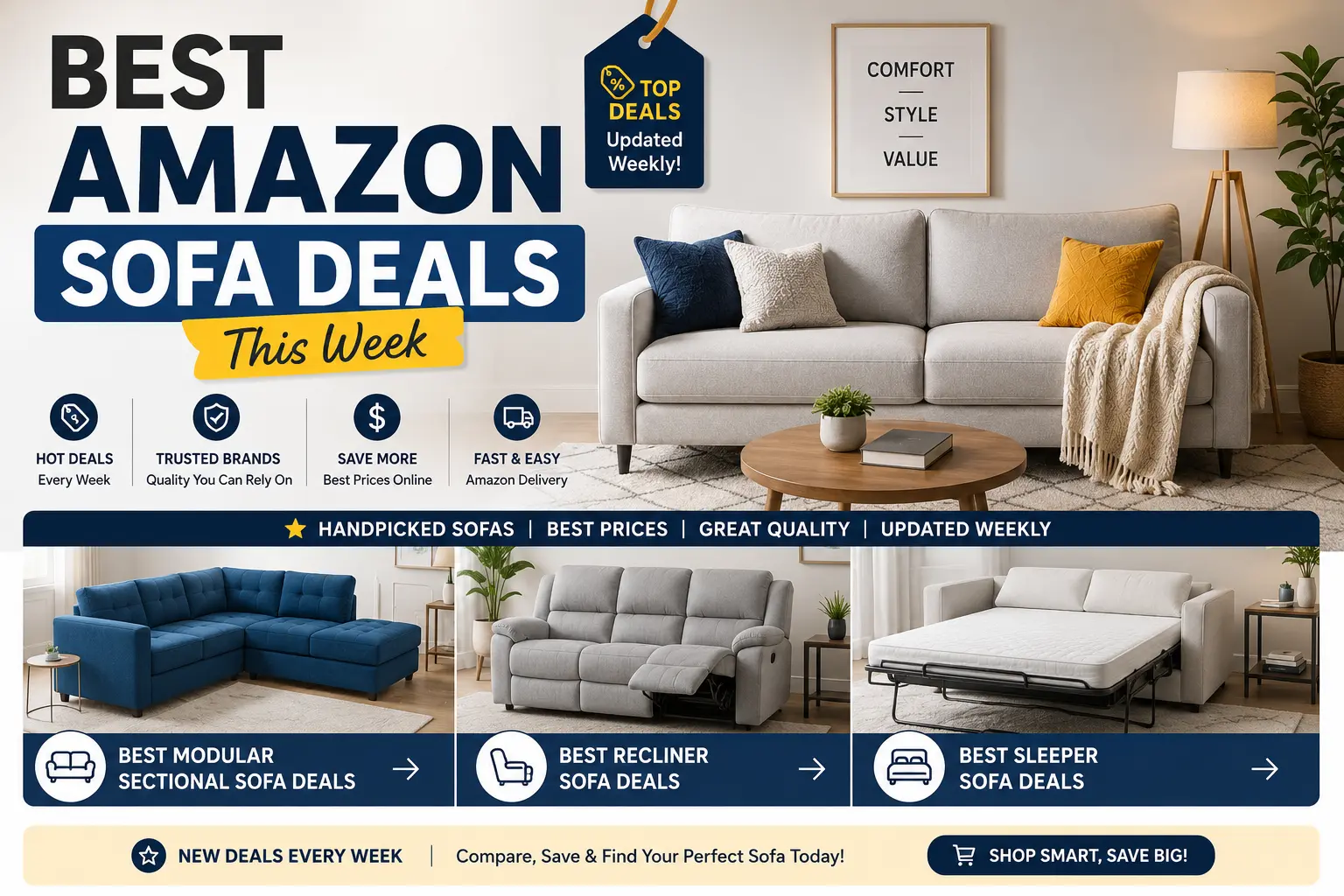 Best Amazon Sofa Deals This Week