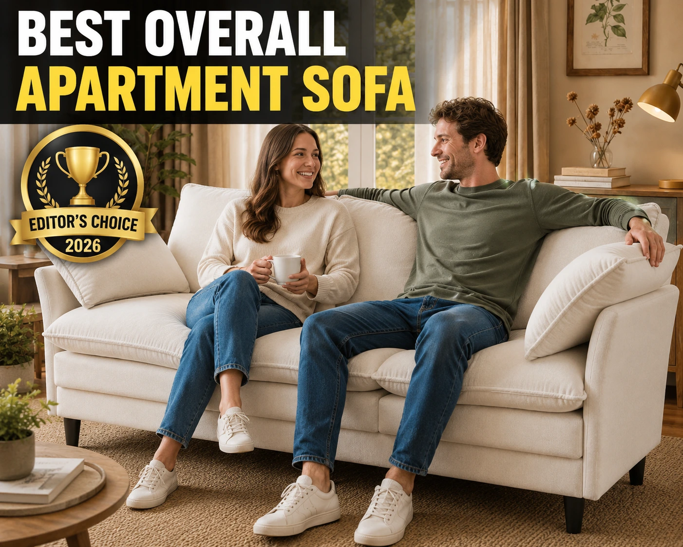 Our top-rated apartment sofa for comfort, style, and everyday living.