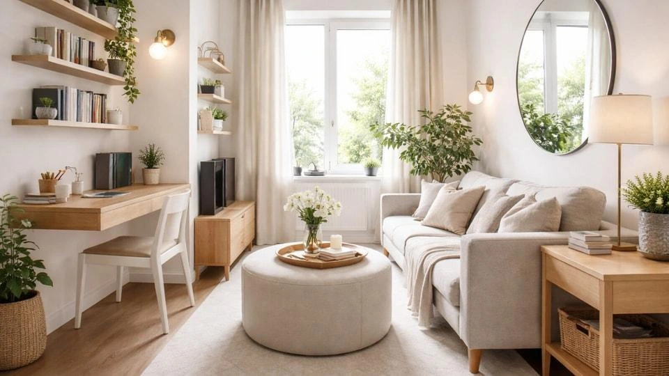 Smart furniture layout ideas for small modern living rooms and compact apartments