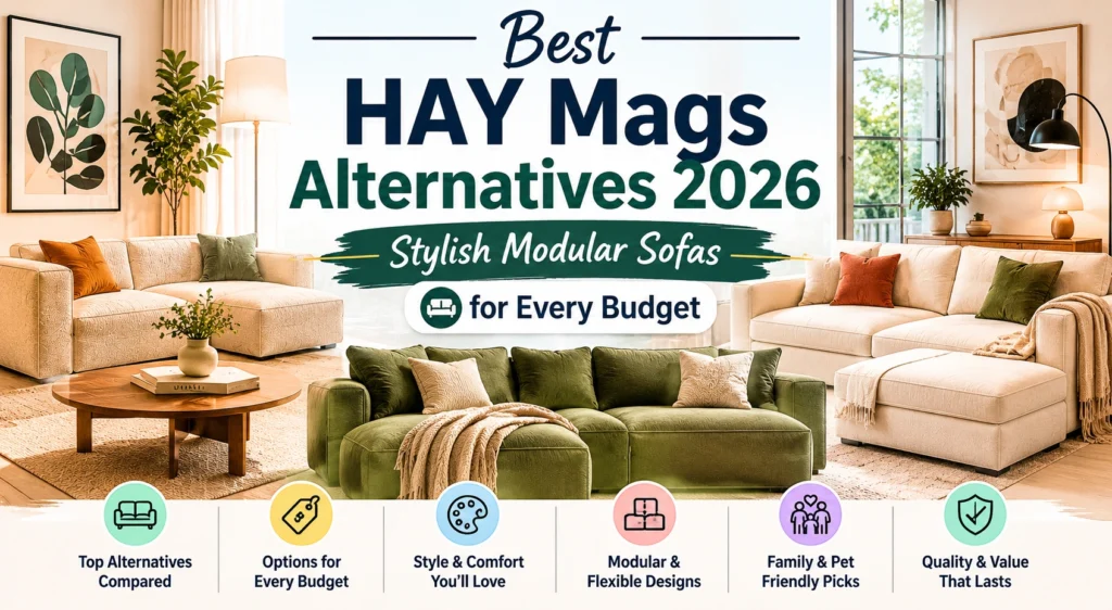 Best HAY Mags alternatives in 2026 featuring stylish modular sofas for different budgets including premium, mid-range, and affordable options