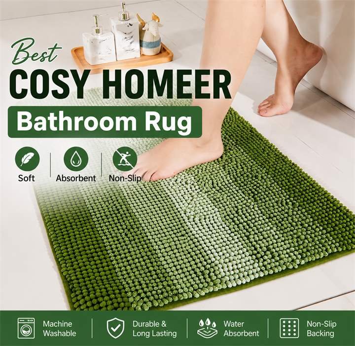 Best Cosy Homeer Bathroom Rug