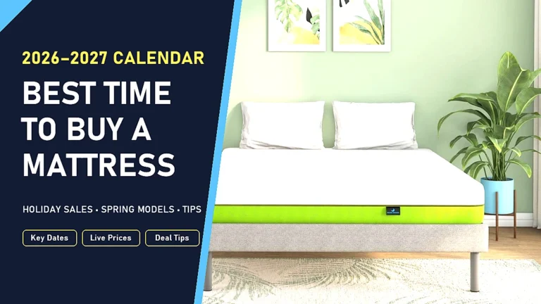 Best time to buy a mattress